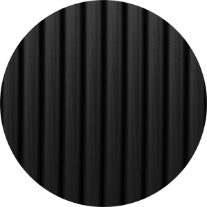 LumaFuse ABS 1400 MF Additive Filament Black Swatch