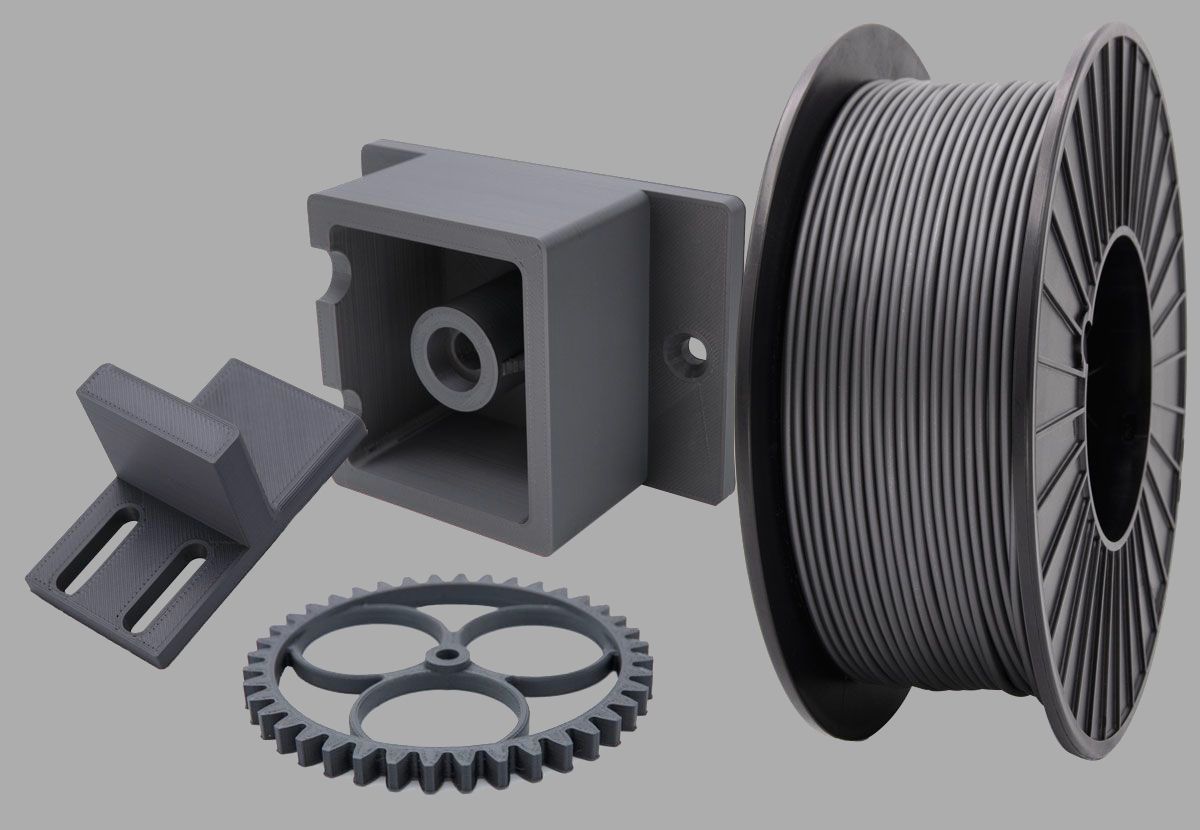 Parts mad with LumaFuse PA 0600 Additive filament