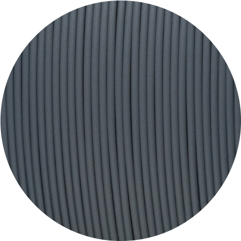 LumaFuse PLA 3100 Additive filament spool macro gray swatch
