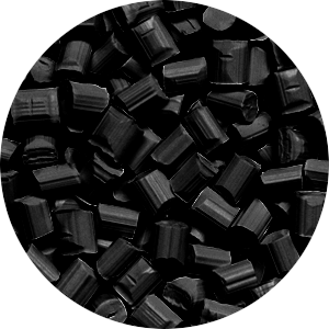 PA 4500 Additive Pellets Black Swatch