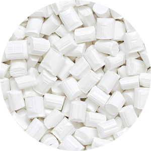 PA 4500 Additive Pellets White Swatch