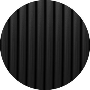 LumaFuse TPE SEBS 1300 85A additive filament Black swatch